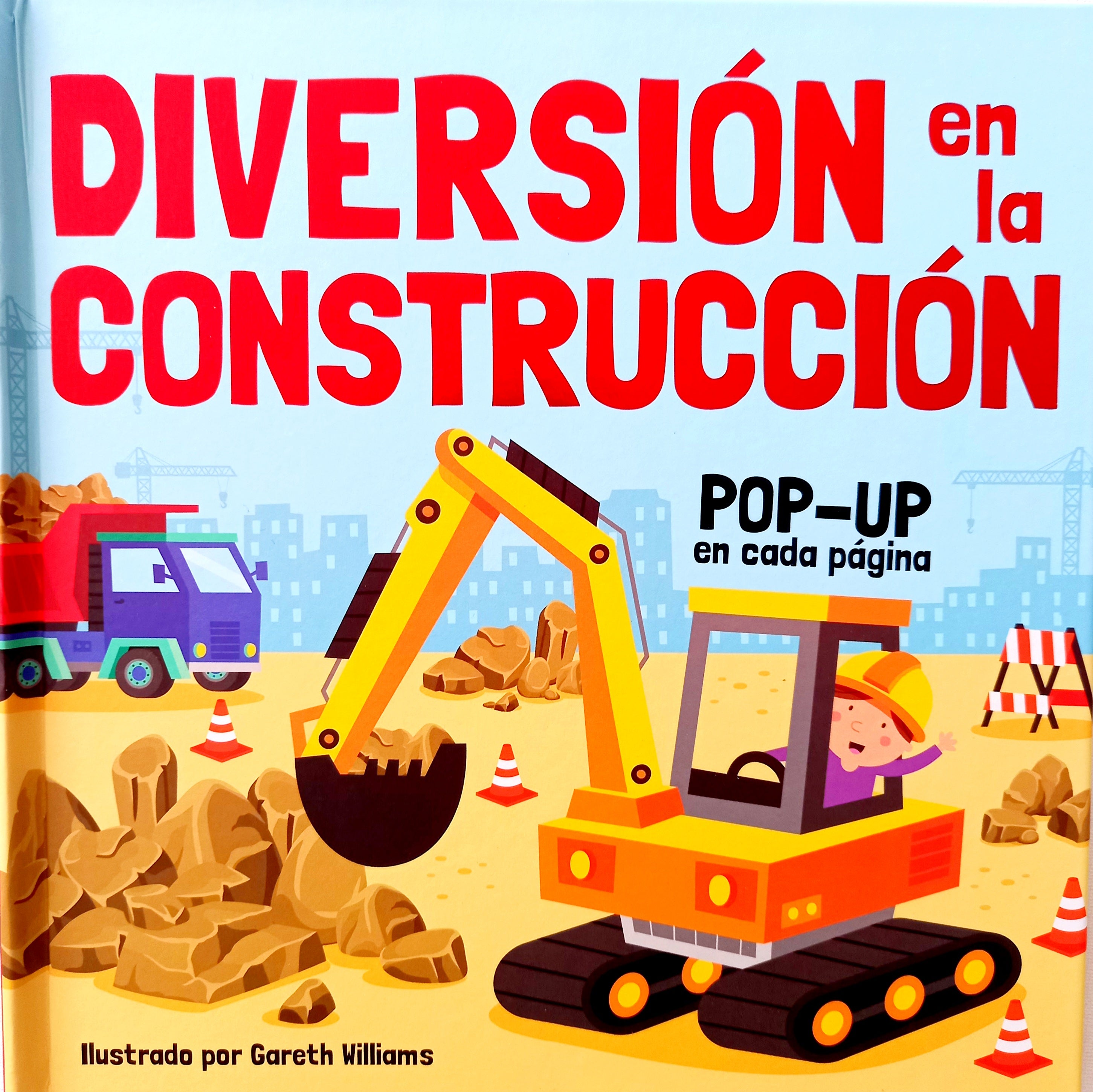 Diversión en la construcción. Pop - up Diversión en la construcción. Pop - up